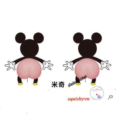 Miếng Dán Silicon Hình Quả Đào 3D Chống Va Đập - Trang Trí Điện Thoại và Ô Tô, Giảm Stress Kute, Chất Liệu Bền Bỉ