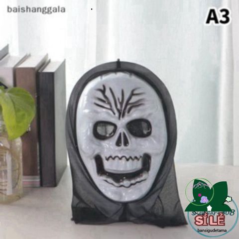 Mặt Nạ Halloween Momo Quái Đản - Thiết Kế Hóa Trang Ma Quái Cao Cấp, Phù Hợp Cho Bữa Tiệc Hóa Trang và Lễ Hội