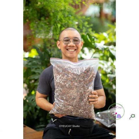 Giá Thể Trộn Sẵn Tiện Lợi Cho Cây Trồng Trong Nhà & Ngoài Trời - Phân Trùn Quế, Đá Perlite, Dừa Xử Lý, Tăng Độ Thoáng Khí