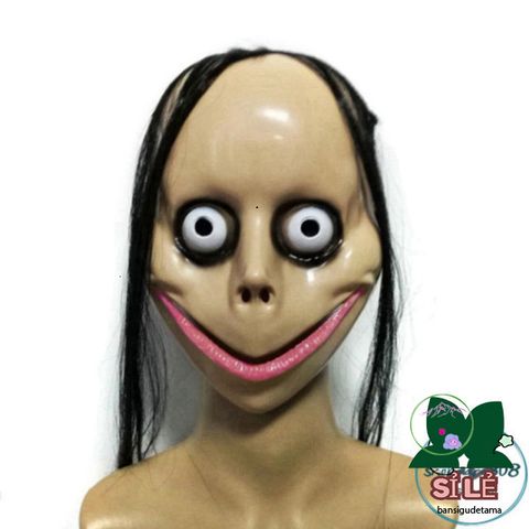Mặt Nạ Tóc Dài Halloween Shgezm - Phụ Kiện Dễ Thương Kiểu Chữ V Cho Tiệc Halloween & Cosplay