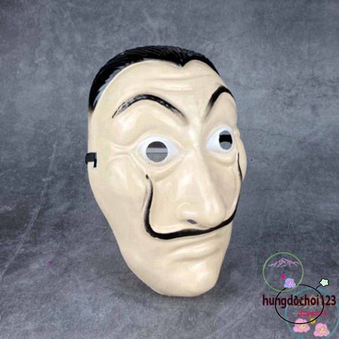 Mặt Nạ Queen Salvador Dali - Money Heist Halloween Hóa Trang Siêu Đỉnh Cho Nhóm Hacker - Phụ Kiện Thời Trang Độc Đáo
