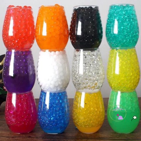 Hạt Nở 13-15mm Trang Trí Slime và Hoa - Chọn 50G hoặc 100G, Hạt Pha Lê Độc Đáo Cho Sáng Tạo Nghệ Thuật