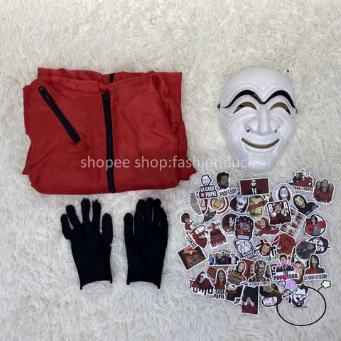 Mặt Nạ La Casa De Papel Salvador Dali - Phụ Kiện Thời Trang Độc Đáo cho Fans Phim & TV, Thiết Kế Unisex