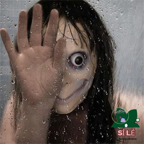 Mặt Nạ Halloween MoMo Ma Quái Có Tóc Giả - Đạo Cụ Cosplay Cho Tiệc Hóa Trang và Biểu Diễn Thời Trang