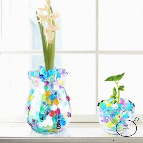 2000 Viên Hạt Nở Sắc Màu Cầu Vồng - Trang Trí Bình Hoa, Bể Bơi và Chậu Cây - Đồ Chơi Thú Vị Cho Trẻ Em