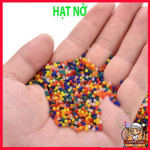 Bộ 10.000 Hạt Thủy Tinh Nở 7-8mm - Đồ Chơi Sáng Tạo Cho Trẻ Em, Trang Trí và Làm Thủ Công Nhiều Màu Sắc