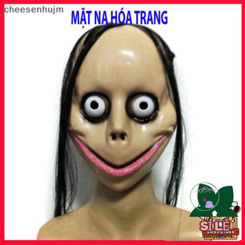 Mặt Nạ Hài Hước Momo - Phụ Kiện Halloween Cosplay Độc Đáo Cho Người Lớn - Trang Trí Tiệc Tùng và Buổi Hóa Trang