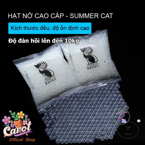 Hạt Nở Giả Gel 7.5mm - Đàn Hồi Cao Đến 10kg, Bền Bỉ, Đa Dụng Cho Trang Trí và Thiết Kế Sáng Tạo