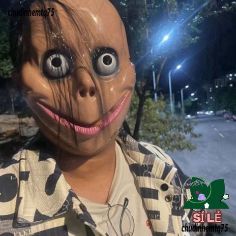 Mặt Nạ Hóa Trang MoMo - Phụ Kiện Halloween Độc Đáo, Dễ Dàng Kết Hợp Với Trang Phục, Cho Mọi Lứa Tuổi