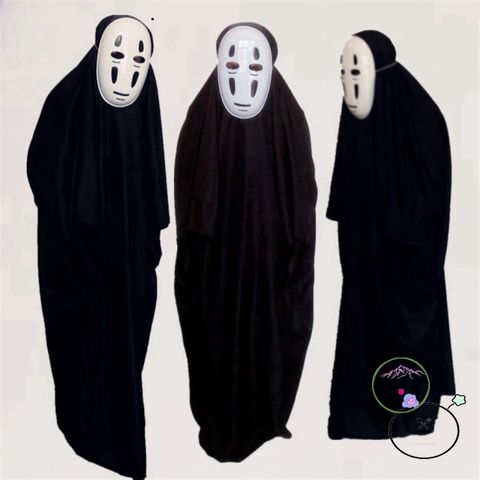 Trang Phục Halloween Biến Hình Vô Diện - Bộ Áo Liền Quần Đen Tuyền Cho Tất Cả Vóc Dáng - Huyền Bí và Ấn Tượng