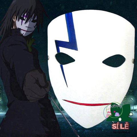 Mặt Nạ Hóa Trang Halloween HIRUKO - Mặt Cười Vui Nhộn Trắng Cho Cosplay và Tiệc Tùng Thời Trang