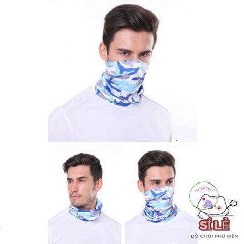Khăn ống A12 Cao Cấp Đa Năng - Phụ Kiện Du Lịch Hoàn Hảo, Mềm Mại, Thoáng Khí, Thích Hợp Mọi Hoạt Động Ngoài Trời