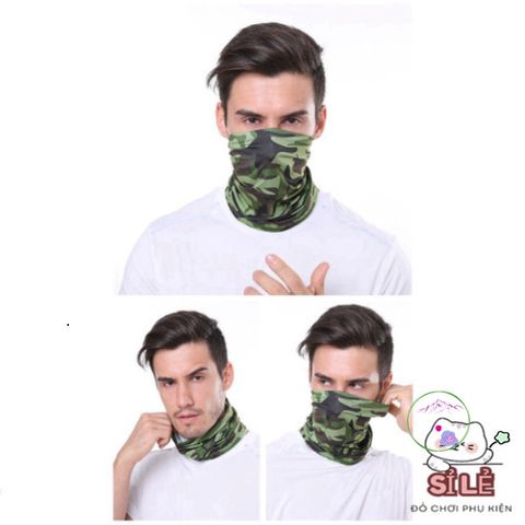 Khăn ống A12 Cao Cấp Đa Năng - Phụ Kiện Du Lịch Hoàn Hảo, Mềm Mại, Thoáng Khí, Thích Hợp Mọi Hoạt Động Ngoài Trời