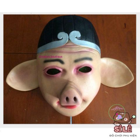 Mặt Nạ Tôn Ngộ Không Cao Cấp - Đẳng Cấp Chư Bát Giới, Hàng Đẹp, Chất Liệu Da Bền Bỉ, Đặc Biệt Dành Cho Fan Tây Du Ký
