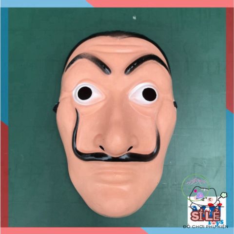 Mặt Nạ Hóa Trang Salvador Dali - La Casa De Papel - Phụ Kiện Halloween Độc Đáo Cho Bữa Tiệc Hóa Trang