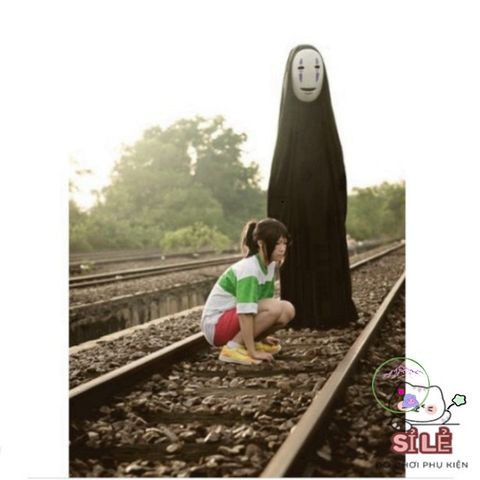 Set Trang Phục Vô Diện Hoạt Hình Nhật Bản - Gồm Quần, Áo, Găng Tay và Mặt Nạ - Hoàn Hảo Cho Cosplay và Tiệc Hóa Trang