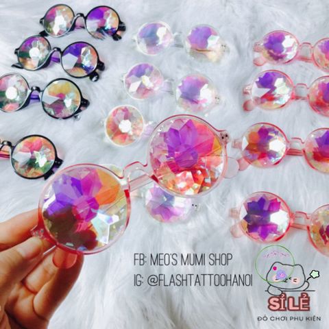 Kính Vạn Hoa Rave - Phụ Kiện Thời Trang Âm Nhạc Độc Đáo Cho Ngày Hội EDM Mùa Hè 2023 - Sắc Màu Tỏa Sáng Trong Mỗi Khoảnh Khắc