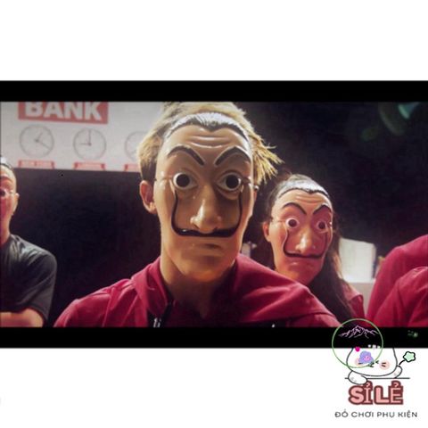 Mặt Nạ Hóa Trang Salvador Dali - Phong Cách La Casa De Papel, Hoàn Hảo cho Halloween và Tiệc Cosplay