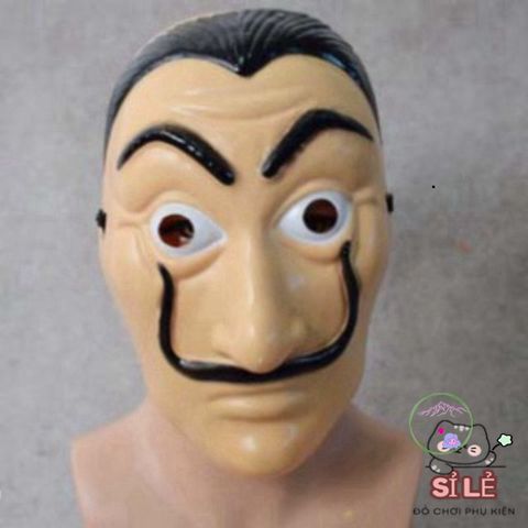 Mặt Nạ Hóa Trang Salvador Dali - Phong Cách La Casa De Papel, Hoàn Hảo cho Halloween và Tiệc Cosplay