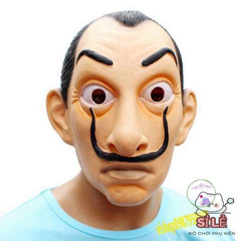 Mặt Nạ La Casa De Papel Salvador Dali - Phụ Kiện Hóa Trang Halloween Thú Vị cho Tiệc Tùng và Cosplay