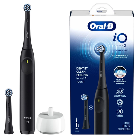 Bàn Chải Điện Oral-B iO Series 2 Chính Hãng Từ Đức - Công Nghệ Làm Sạch Hiện Đại, Duy Trì Sức Khỏe Răng Miệng Tối Ưu