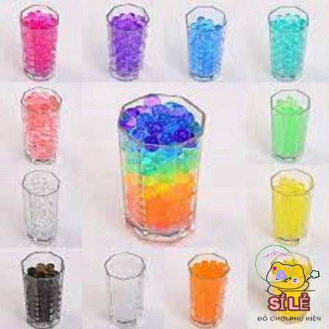 500 Hạt Tinh Thể Thủy Sinh Dinh Dưỡng 10gr - Hạt Nở Màu Sắc Đa Dạng Trang Trí Cây Cảnh, Không Gian Sống Tươi Sáng