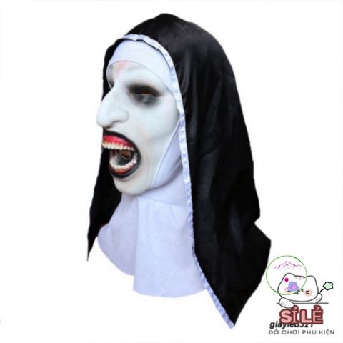 Mặt nạ Halloween Panda độc đáo có sừng - Phụ kiện hóa trang ấn tượng cho bữa tiệc và sự kiện đặc biệt
