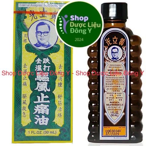 Dầu Huỳnh Lập Quang Wong Lop Kong 30ml - Dầu Massage Trị Đau Cơ Khớp & Giảm Ho Từ Hong Kong