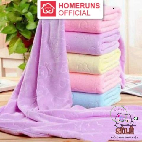 Khăn Tắm Xuất Nhật Kích Thước Lớn 140 x 70 cm - Siêu Mềm Mại, Thấm Hút Tối Đa, Họa Tiết Ngộ Nghĩnh Cho Gia Đình