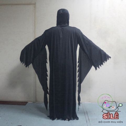 Mặt Nạ Hét Ma Đen Scream Hood Halloween – Phụ Kiện Cosplay Độc Đáo Cho Bữa Tiệc Hóa Trang Kinh Dị