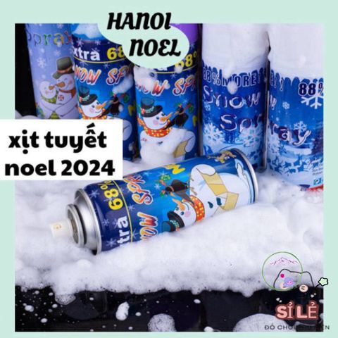 Chai Xịt Tuyết Giáng Sinh 280ml - Tạo Không Gian Lễ Hội Tuyệt Đẹp, Hiệu Ứng Tuyết Tự Nhiên Cho Tiệc Chụp Ảnh Noel