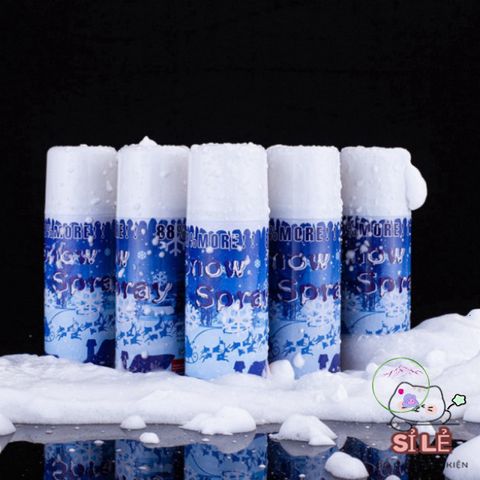 Chai Xịt Tuyết Giáng Sinh 280ml - Tạo Không Gian Lễ Hội Tuyệt Đẹp, Hiệu Ứng Tuyết Tự Nhiên Cho Tiệc Chụp Ảnh Noel
