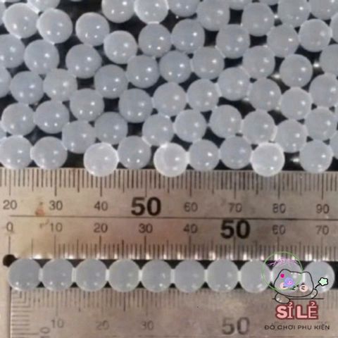 Gói Hạt nở trắng đục 5000 viên 7-8mm - Đồ chơi sáng tạo cho trẻ em, kích thích tư duy và khám phá màu sắc an toàn