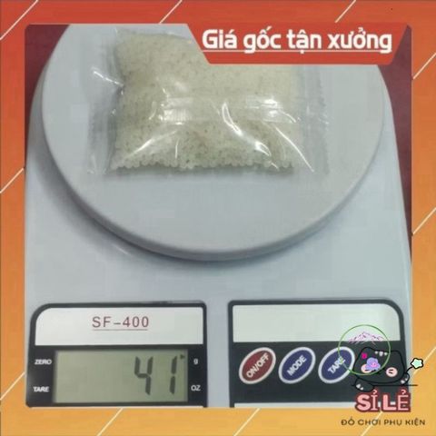 Hạt Nở V3 - Thạch Trắng Đục 7-8mm, Bền Bỉ Và Dai Chắc, Sáng Tạo Cho Trò Chơi Và Hoạt Động Nghệ Thuật