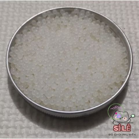 Hạt Nở V3 - Thạch Trắng Đục 7-8mm, Bền Bỉ Và Dai Chắc, Sáng Tạo Cho Trò Chơi Và Hoạt Động Nghệ Thuật