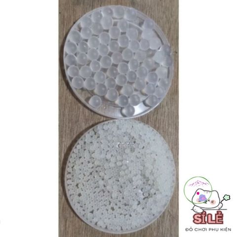 Hạt Nở V3 - Thạch Trắng Đục 7-8mm, Bền Bỉ Và Dai Chắc, Sáng Tạo Cho Trò Chơi Và Hoạt Động Nghệ Thuật
