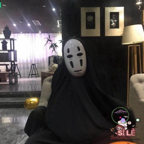 Bộ Trang Phục Vô Diện 3 Món Cho Cosplay - Đồ Hóa Trang Độc Đáo Cho Trẻ Em Và Người Lớn - Chiếc Mặt Nạ Ấn Tượng Và Găng Tay Thời Trang