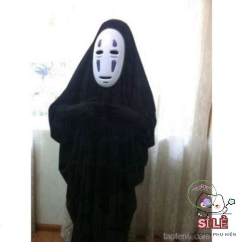 Bộ Trang Phục Vô Diện 3 Món Cho Cosplay - Đồ Hóa Trang Độc Đáo Cho Trẻ Em Và Người Lớn - Chiếc Mặt Nạ Ấn Tượng Và Găng Tay Thời Trang