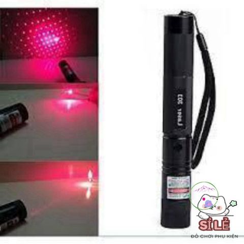 Đèn Pin Laser 303 - Đèn Chiếu Tia Xanh Đỏ Đa Năng cho Thuyết Trình và Giải Trí Thú Cưng, Bền Bỉ Chống Nước và An Toàn cho Trẻ Em