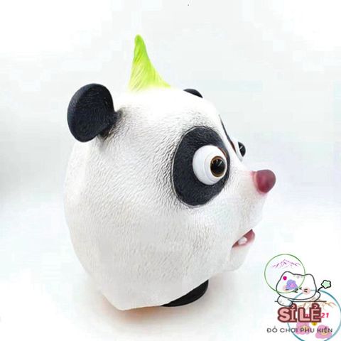 Mặt Nạ Gấu Trúc Ngáo Dễ Thương - Phụ Kiện Hoá Trang Halloween Độc Đáo, Thích Hợp Cho Các Bữa Tiệc và Chụp Ảnh Sống Ảo
