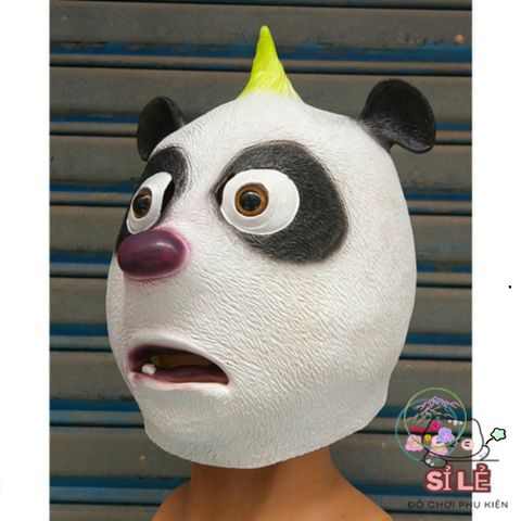Mặt Nạ Gấu Trúc Ngáo Dễ Thương - Phụ Kiện Hoá Trang Halloween Độc Đáo, Thích Hợp Cho Các Bữa Tiệc và Chụp Ảnh Sống Ảo