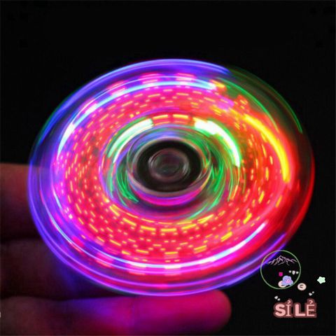 Bánh Xe Giảm Stress LED Đổi Màu Rực Rỡ - Phụ Kiện Giải Trí Độc Đáo Cho Trẻ Em và Người Lớn, Sáng Tạo và Thú Vị