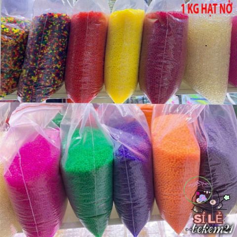 Hạt Nở Siêu Khổng Lồ Màu Sắc Pha Lê - Đồ Chơi Sáng Tạo và Trang Trí An Toàn Cho Trẻ Em và Gia Đình