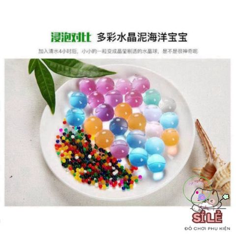 Hạt Nở Siêu Khổng Lồ Màu Sắc Pha Lê - Đồ Chơi Sáng Tạo và Trang Trí An Toàn Cho Trẻ Em và Gia Đình