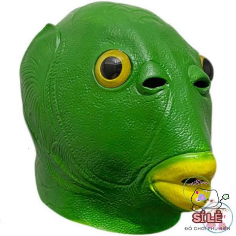 Mặt Nạ CÁ VÀNG GOLD Độc Đáo Cho Người Lớn - Phụ Kiện Hóa Trang Halloween & Cosplay, Thích Hợp Cho Tiệc Tùng & TikTok