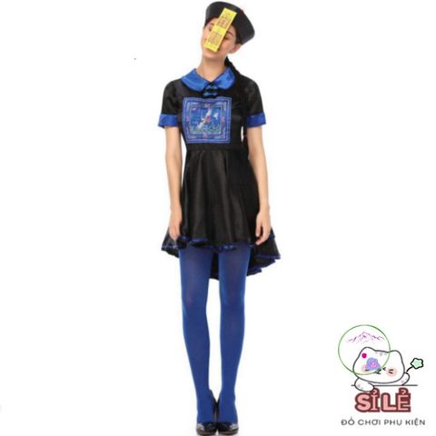 Set đồ Cương Thi Hỏa Tốc nữ quyến rũ - Hóa trang Halloween, Cosplay, Phụ kiện Tiktok và Youtuber độc đáo