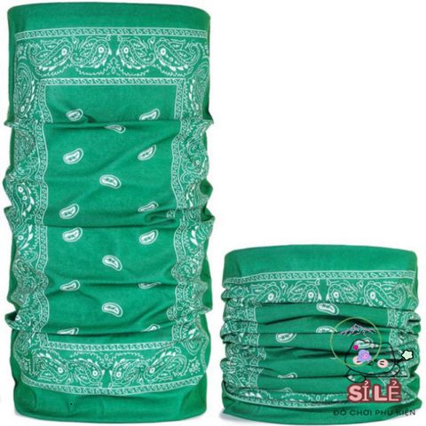 Khăn Ống Đa Năng Chống Nắng và Bụi - Phụ Kiện Ngoài Trời Dành Cho Phượt Thủ Bằng Vải Thun Mát Lành, Thoáng Mát, Nhiều Màu Sắc