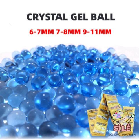 Bộ 5 Gói Hạt Nở 2500 Viên Trang Trí Hoa Cao Cấp, Kích Thước 7-8mm, Dẻo Dai, Thấm Nước Tốt - Phụ Kiện Trang Trí Nội Thất Tươi Mát