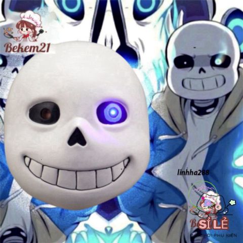 Mặt Nạ Hóa Trang Papyrus - Nhân Vật Game Undertale Cosplay Tuyệt Đẹp, Phụ Kiện Hoàn Hảo Cho Halloween và Sự Kiện Hóa Trang