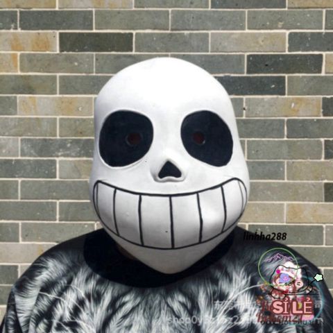 Mặt Nạ Hóa Trang Papyrus - Nhân Vật Game Undertale Cosplay Tuyệt Đẹp, Phụ Kiện Hoàn Hảo Cho Halloween và Sự Kiện Hóa Trang